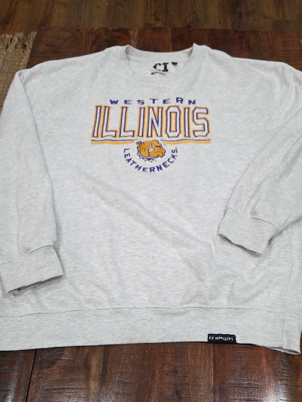 Retro Western Illinois University Crewneck Sweatshirt